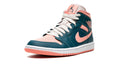 AIR JORDAN 1 MID WMNS "Dark Teal Green"